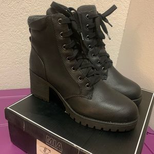 Women’s Heeled Combat Boots